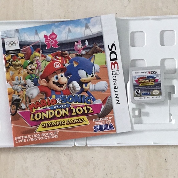 Mario & Sonic London 2012 Olympic Games Nintendo 3DS Game Complete Olympics - Picture 3 of 15